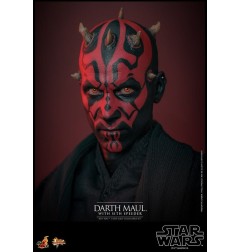 Star Wars Episode I - Figurine Movie Masterpiece 1/6 Darth Maul avec Sith Speeder 29 cm