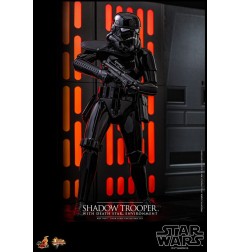 Star Wars - Figurine Movie Masterpiece 1/6 Shadow Trooper avec Death Star Environment 30 cm