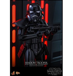 Star Wars - Figurine Movie Masterpiece 1/6 Shadow Trooper avec Death Star Environment 30 cm