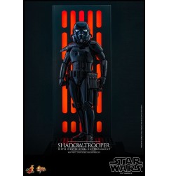 Star Wars - Figurine Movie Masterpiece 1/6 Shadow Trooper avec Death Star Environment 30 cm