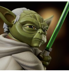 Star Wars The Clone Wars - Buste 1/7 Yoda 13 cm