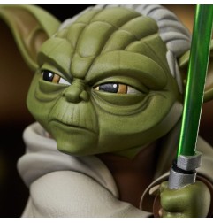 Star Wars The Clone Wars - Buste 1/7 Yoda 13 cm