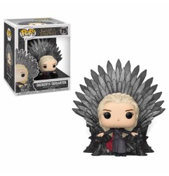 Le Trône de fer - Le Trône de Fer POP! Deluxe Vinyl figurine Daenerys on Iron Throne 15 cm