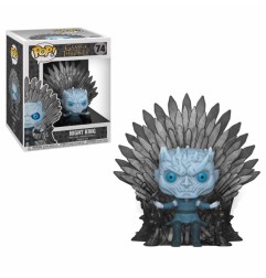 Le Trône de fer - Le Trône de Fer POP! Deluxe Vinyl figurine Night King on Iron Throne 15 cm