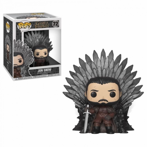 Game of Thrones - Figurine POP! Jon Snow on Iron Throne 15 cm