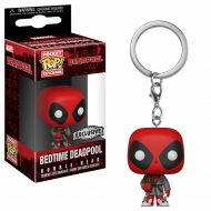 Deadpool - Porte-clés Pocket POP! Deadpool Bath Robe 4 cm