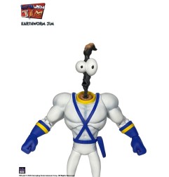 Earthworm Jim - Pack Accessoires Earthworm Jim Série 1: Worm Body & Jim Heads
