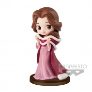 Disney - Figurine Q Posket Petit Girls Festival Belle Winter Costume 7 cm