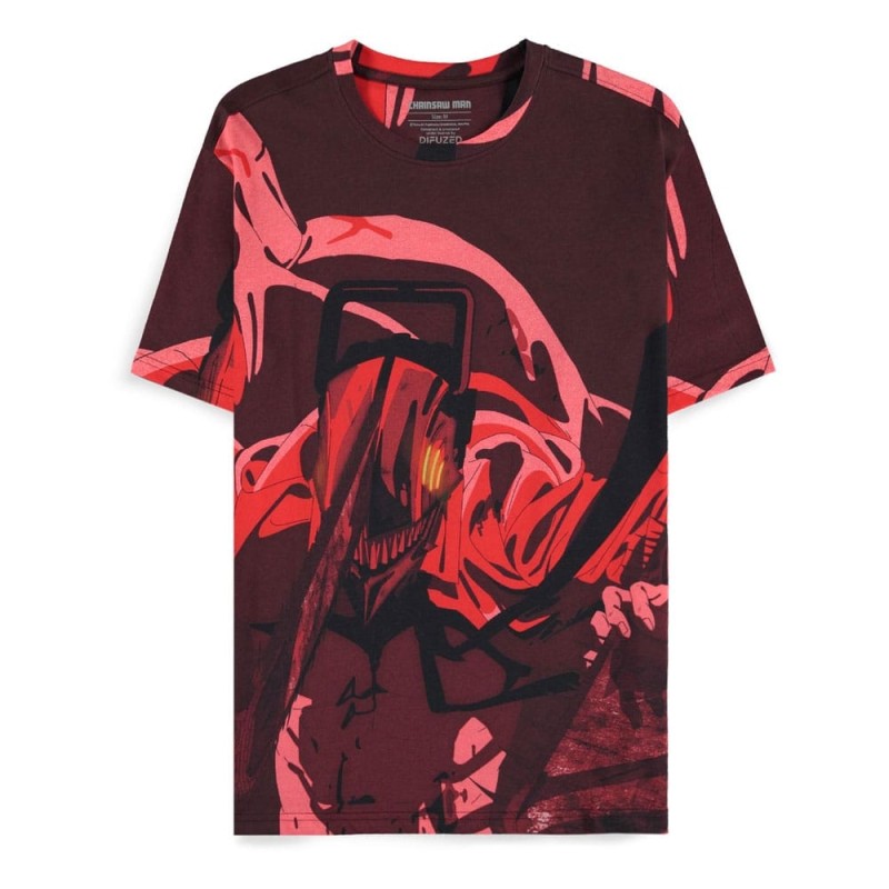 - Chainsaw Man T-Shirt Rage all Over 