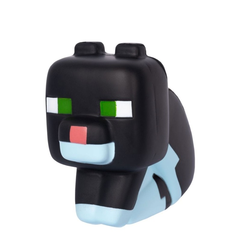 Minecraft - Figurine anti-stress Mega Squishme série 2 Tuxedo 15 cm
