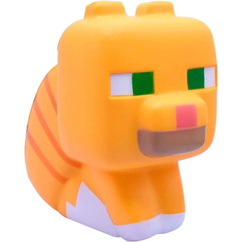 Minecraft - Figurine anti-stress Mega Squishme série 2 Tabby 15 cm Minecraft - Figurine anti-stress Mega Squishme série 2 Tabby 15 cm