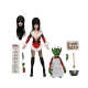 Elvira, maîtresse des ténèbres - Figurine Clothed Very Scary Xmas 20 cm
