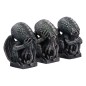 Cthulhu - Figurine Three Wise  7 cm