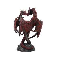 Anne Stokes - Bougeoir Dragon Heart Valentine's Edition 23 cm