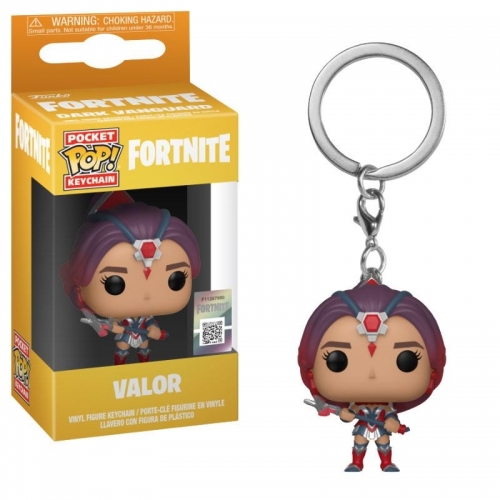 Fortnite - Porte-clés Pocket POP! Valor 4 cm