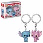 Disney - Lilo & Stitch pack 2 porte-clés Pocket POP! Vinyl Stitch & Angel 4 cm