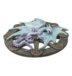 Anne Stokes - Décoration murale Yule Dragon 32 cm