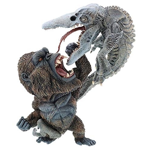 Kong Skull Island - Statuette Deform Real Series Soft Vinyl Kong vs Crawler 23 cm