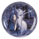 Anne Stokes - Pack 4 plaques Unicorn and Maiden