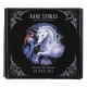 Anne Stokes - Pack 4 plaques Unicorn and Maiden