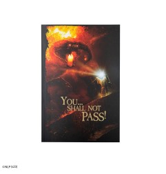 Le Seigneur des Anneaux - Carnet You... Shall not pass!