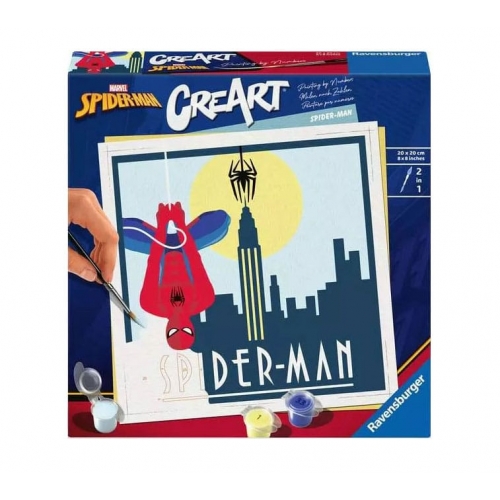 Marvel - Set de peinture par numéros CreArt Spider-Man 20 x 20 cm