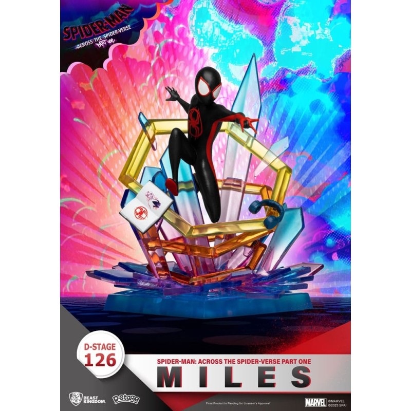Marvel - Diorama PVC D-Stage Spider-Man: Across the Spider-Verse Part One-Miles 15 cm