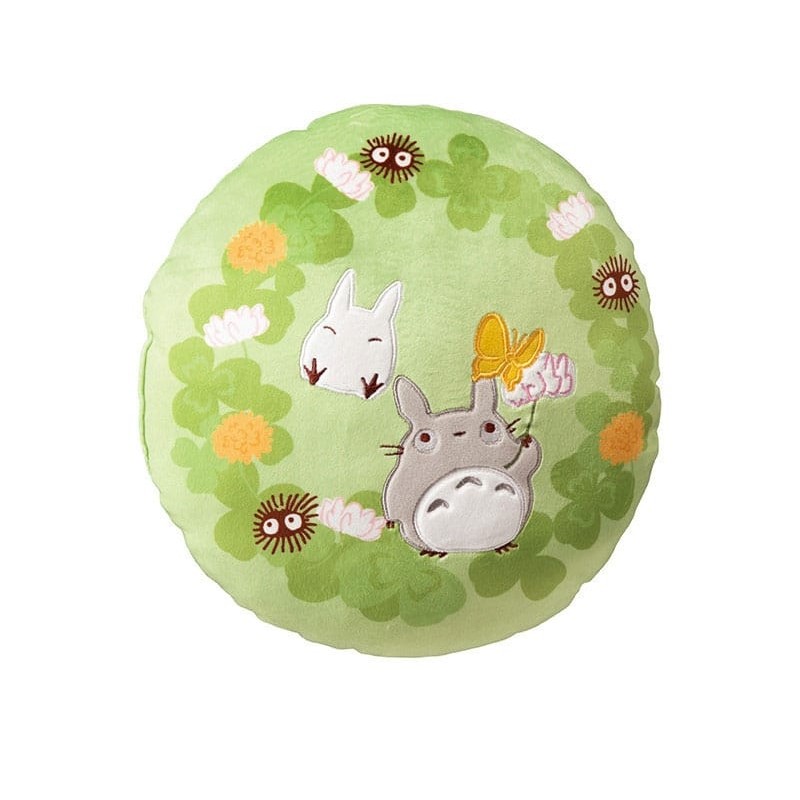 Mon voisin Totoro - Oreiller Totoro Trèfle 35 x 35 cm Mon voisin Totoro - Oreiller Totoro Trèfle 35 x 35 cm