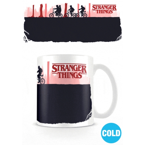Stranger Things - Mug effet thermique Upside Down