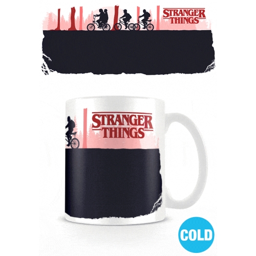 Stranger Things - Mug effet thermique Upside Down