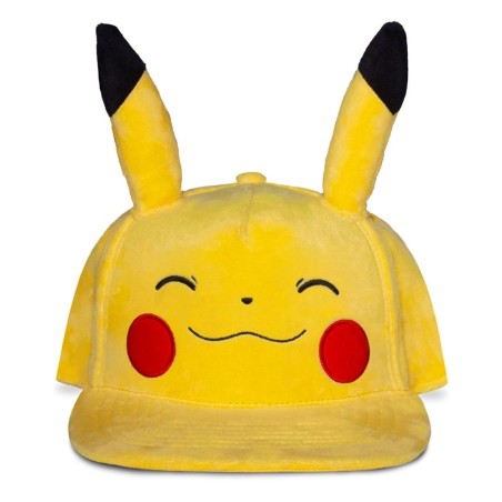 Pokémon - Pokemon casquette Snapback Smiling Pikachu