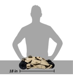 DC Multiverse - Véhicule Tumbler Camouflage (The Dark Knight Rises) (Gold Label) 18 cm