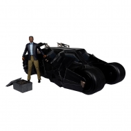 DC Multiverse - Véhicule Tumbler avec Lucius Fox (The Dark Knight) (Gold Label)