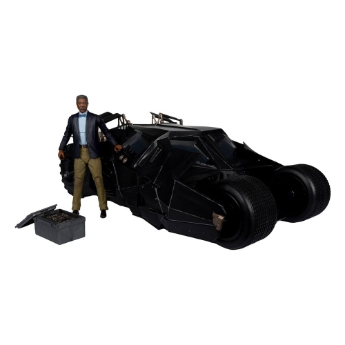 DC Multiverse - Véhicule Tumbler avec Lucius Fox (The Dark Knight) (Gold Label)