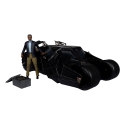 DC Multiverse - Véhicule Tumbler avec Lucius Fox (The Dark Knight) (Gold Label)