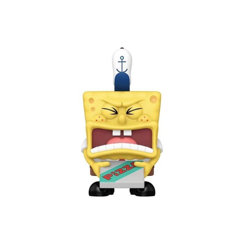 Bob l'éponge - 25th Anniversary POP! Vinyl figurine SB w/Pizza 9 cm