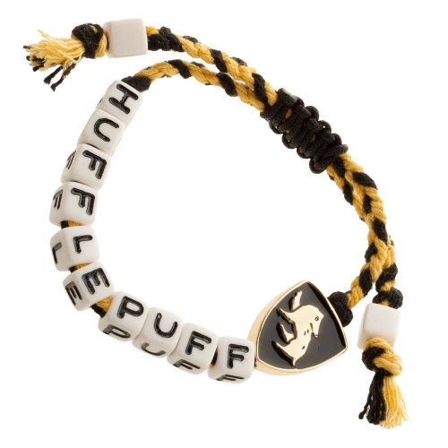 Harry Potter - Bracelet cube perles Hufflepuff