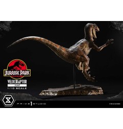 Jurassic Park - Statuette Prime Collectibles 1/10 Velociraptor Jump 21 cm