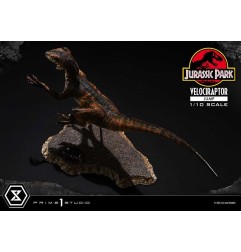 Jurassic Park - Statuette Prime Collectibles 1/10 Velociraptor Jump 21 cm