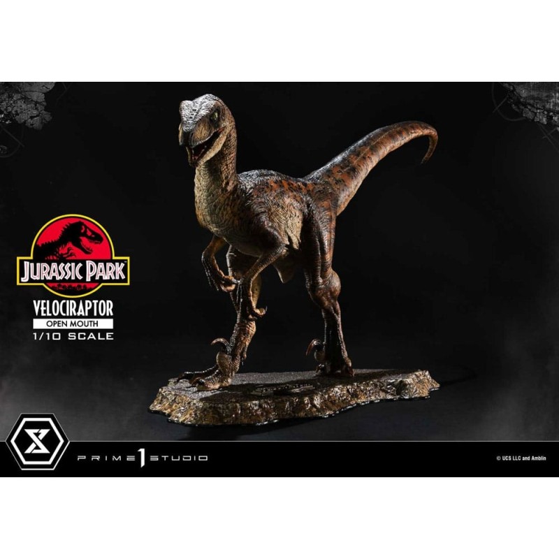 Jurassic Park - Statuette Prime Collectibles 1/10 Velociraptor Open Mouth 19 cm Jurassic Park - Statuette Prime Collectibles 1/10 Velociraptor Open Mouth 19 cm
