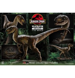 Jurassic Park - Statuette Prime Collectibles 1/10 Velociraptor Open Mouth 19 cm