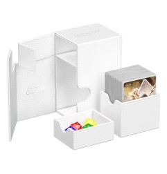 Ultimate Guard - Flip'n'Tray 80+ XenoSkin Monocolor Blanc