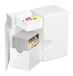 Ultimate Guard - Flip'n'Tray 80+ XenoSkin Monocolor Blanc