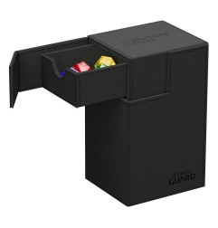 Ultimate Guard - Flip'n'Tray 80+ XenoSkin Monocolor Noir