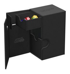 Ultimate Guard - Flip'n'Tray 80+ XenoSkin Monocolor Noir