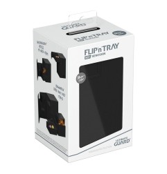 Ultimate Guard - Flip'n'Tray 80+ XenoSkin Monocolor Noir