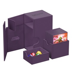 Ultimate Guard - Flip'n'Tray 80+ XenoSkin Monocolor Violet