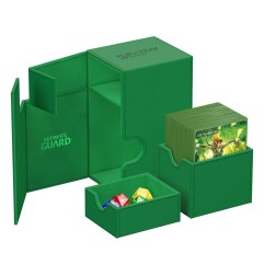 Ultimate Guard - Flip'n'Tray 80+ XenoSkin Monocolor Vert