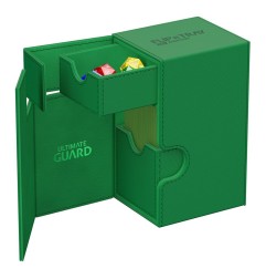 Ultimate Guard - Flip'n'Tray 80+ XenoSkin Monocolor Vert