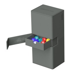 Ultimate Guard - Twin Flip'n'Tray 266+ Xenoskin Gris